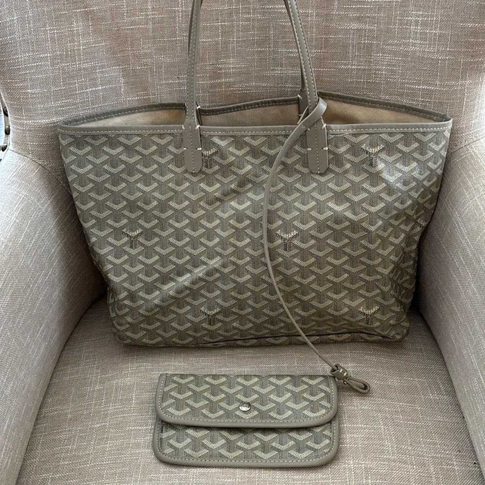 Goyard…Taupe Tote with Pouchette